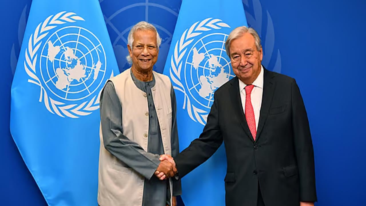 প্রধান উপদেষ্টাকে জাতিসংঘ মহাসচিবের চিঠি, চলমান পরিবর্তনপ্রক্রিয়ায় সমর্থন