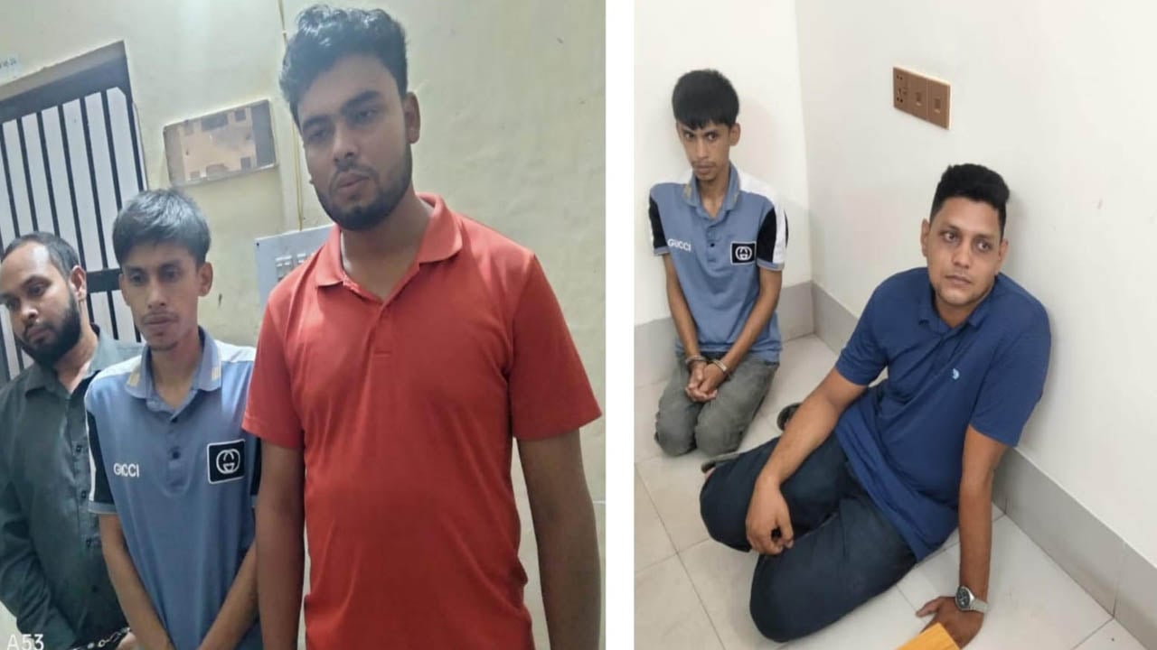 ভয় দেখিয়ে টাকা আদায়, এপিবিএন সদস্যসহ আটক ৬
