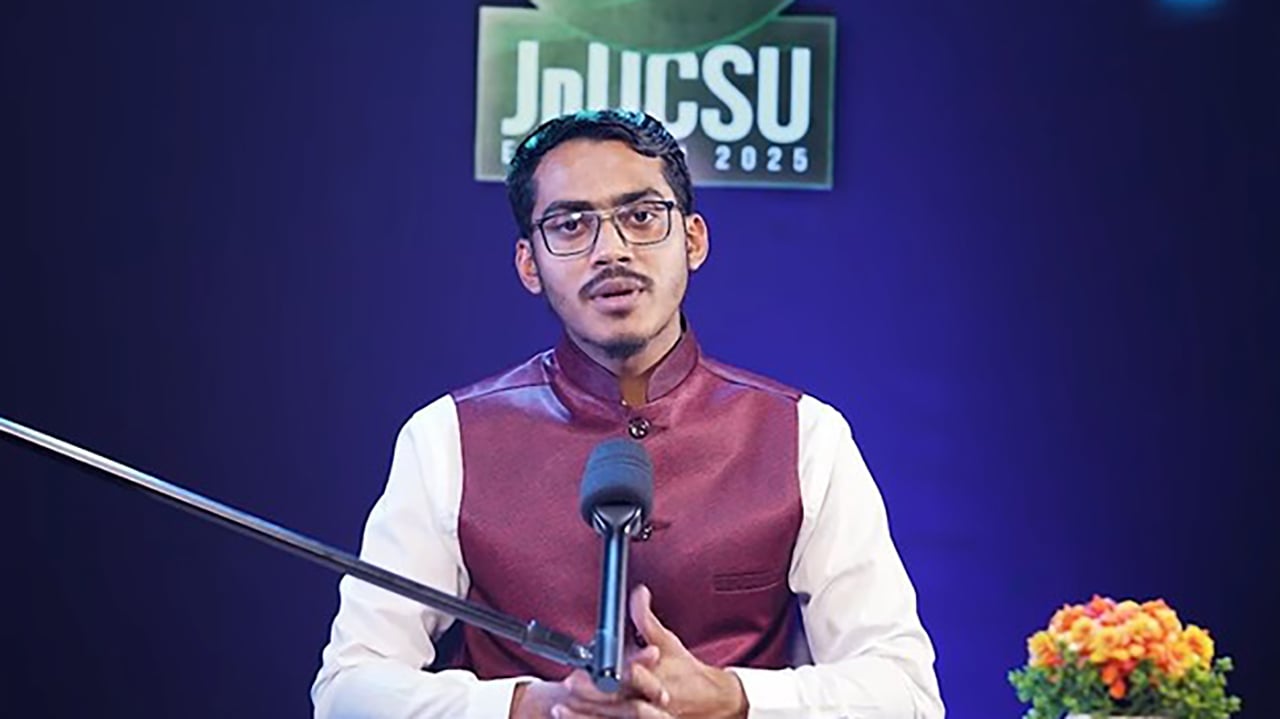 আমার দেশকে যা বললেন জকসুর নতুন জিএস