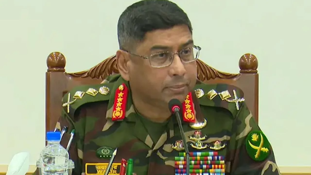 নির্বাচন না হওয়ার কোনো সুযোগ নেই: সেনাপ্রধান