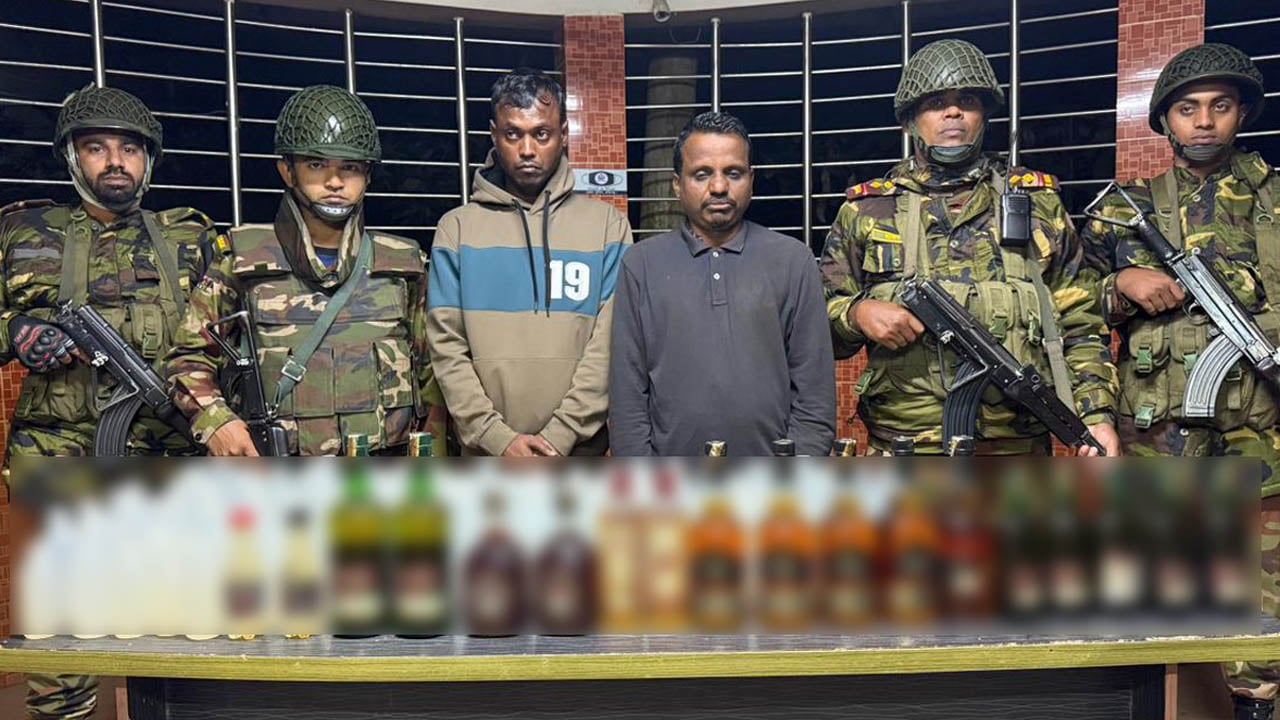 নবীগঞ্জে বিপুল পরিমাণ মাদকদ্রব্যসহ গ্রেপ্তার ২