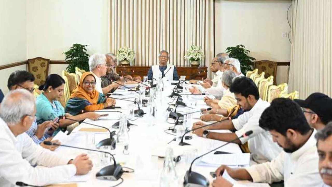৩ বিষয়ে আলোচনা হয়েছে উপদেষ্টা পরিষদের বৈঠকে
