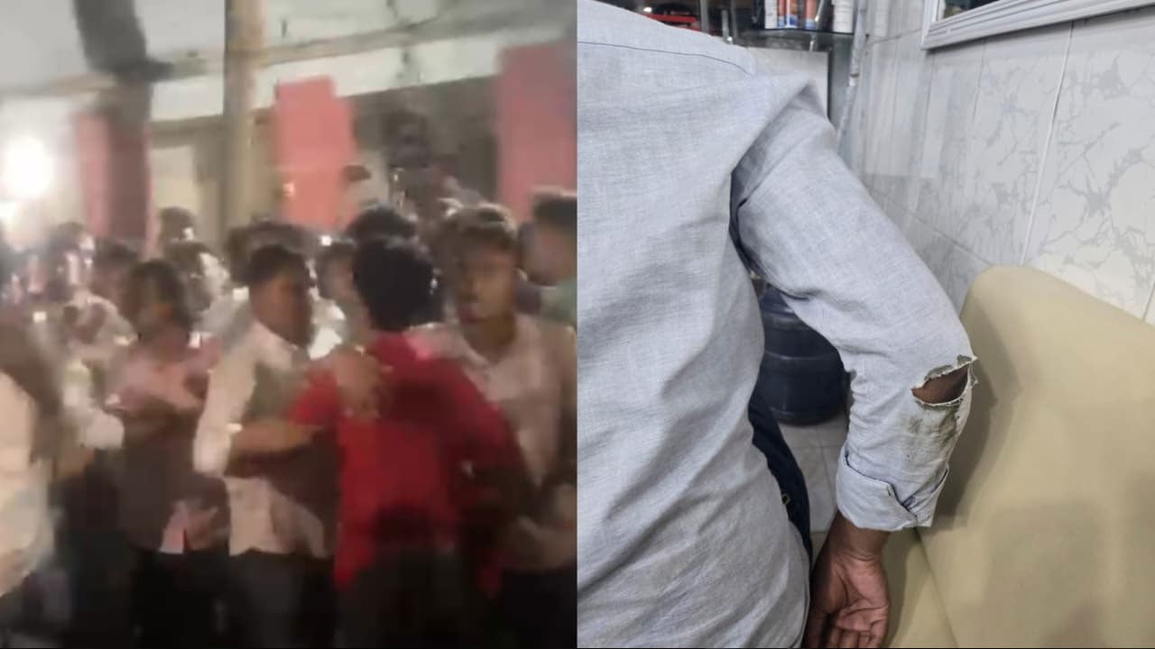 শাহবাগে সাংবাদিকদের ওপর ছাত্রদলের হামলা, আহত ১০