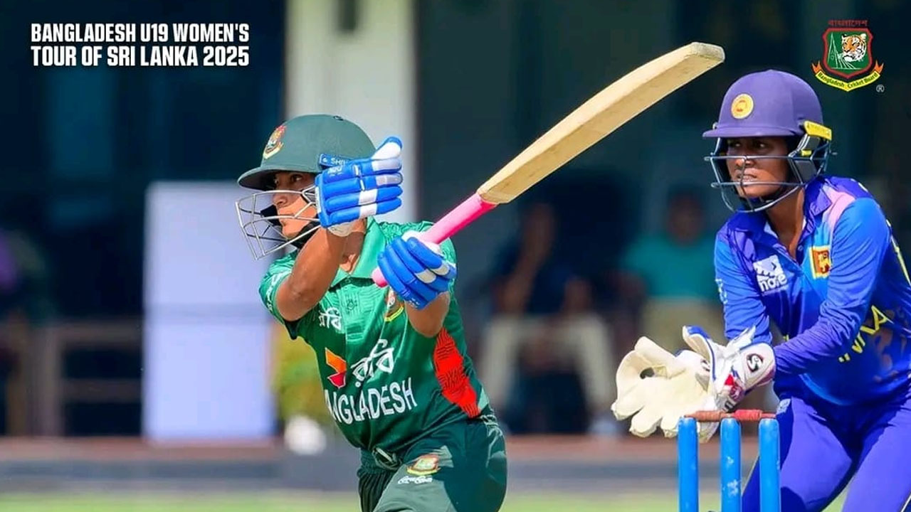 শ্রীলঙ্কাকে হারিয়ে সিরিজ ভাগাভাগি করল মেয়েরা
