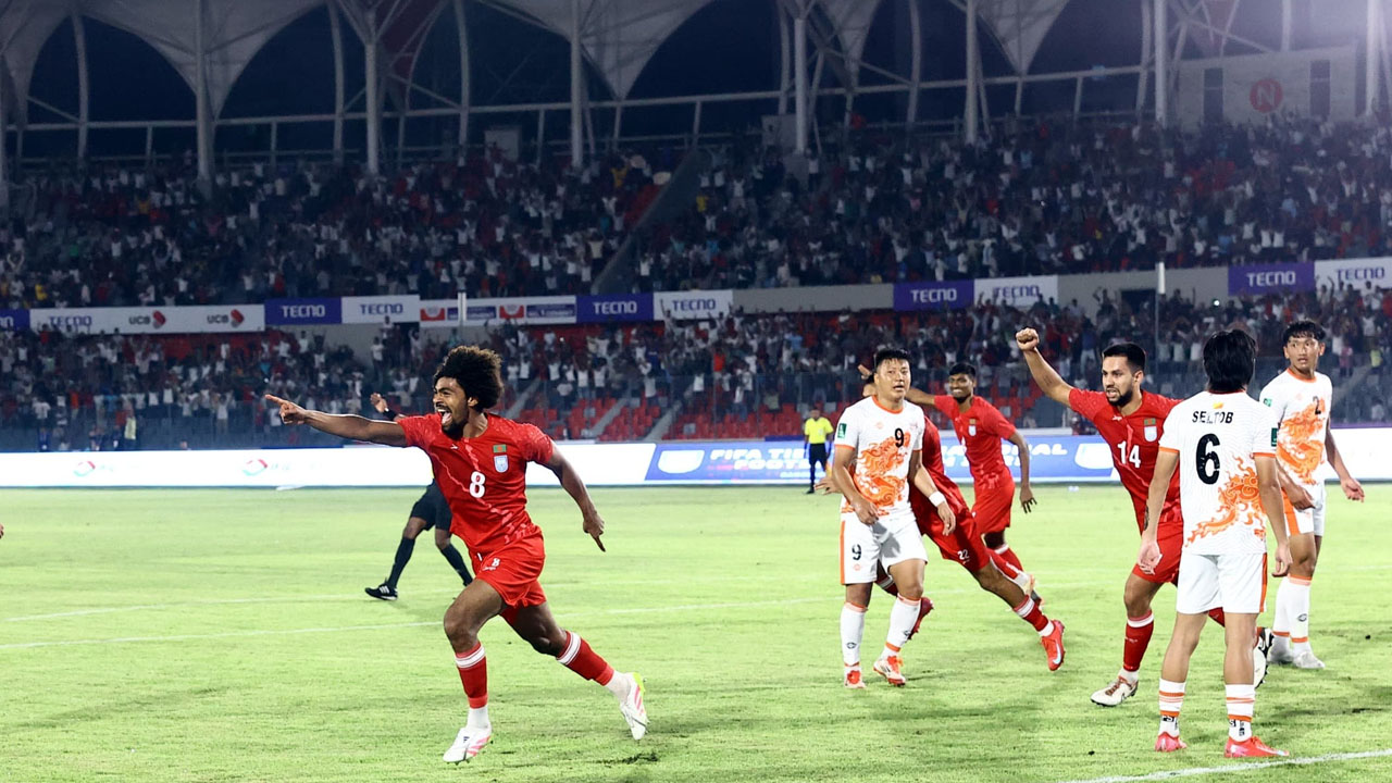 ভুটানকে হারিয়ে সিঙ্গাপুর ম্যাচের প্রস্তুতি সারল বাংলাদেশ