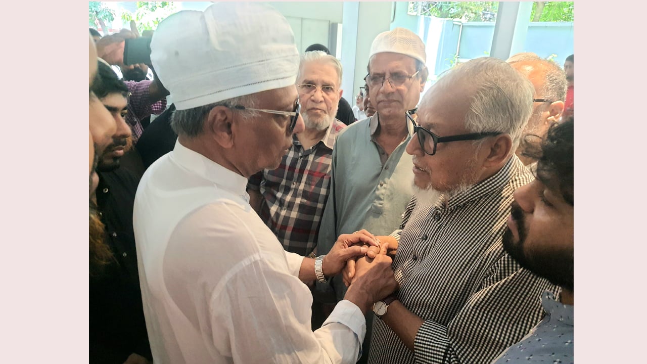 সমবেদনা জানাতে বাসায় এলেন নজরুল ইসলাম খান
