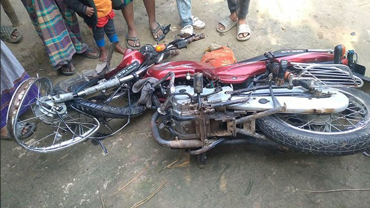 বগুড়ায় মোটরসাইকেল-ভটভটি সংঘর্ষে নিহত ২
