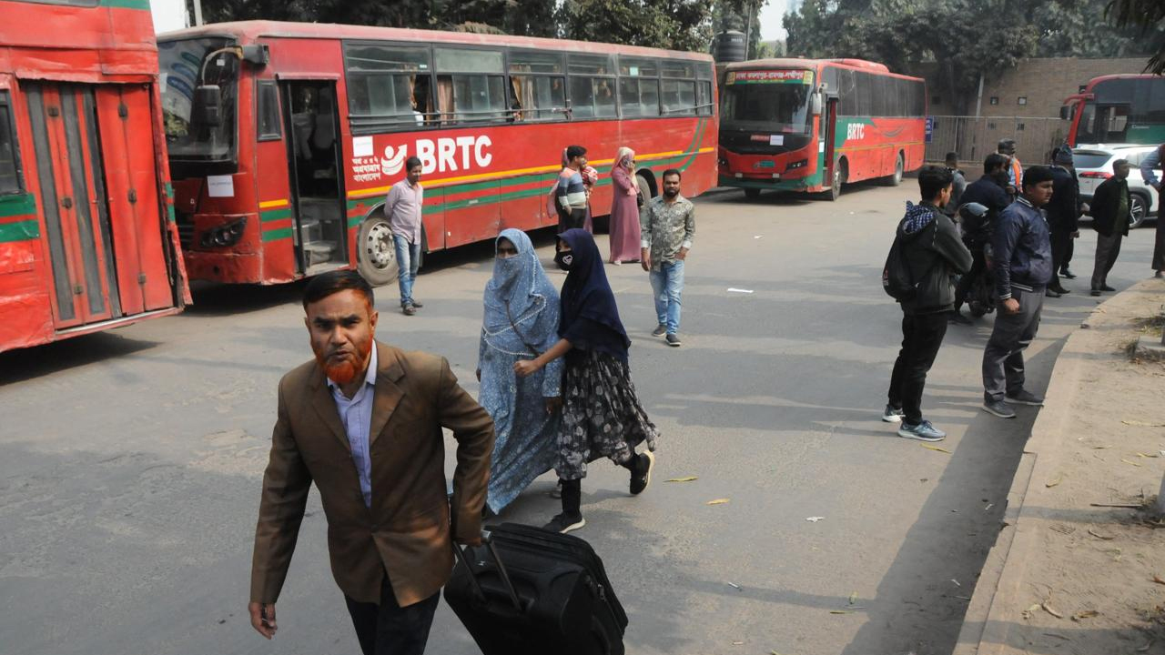 BRTC BUS-Komolapur 2