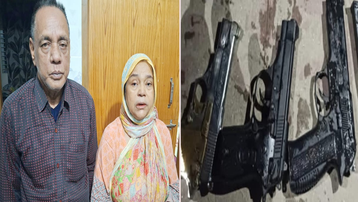 হাদিকে গুলি: ফয়সালের বাবা-মা আটক, তিন অস্ত্র ও গুলি উদ্ধার