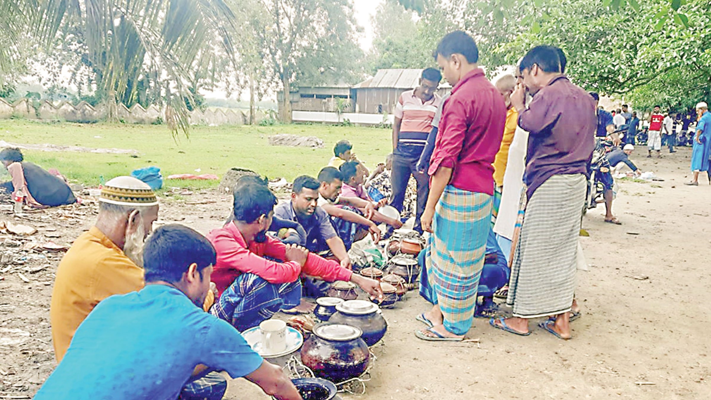 মহিষের দুধের টকদইয়ের রাজ্য বকশীগঞ্জের নঈম মিয়ার হাট