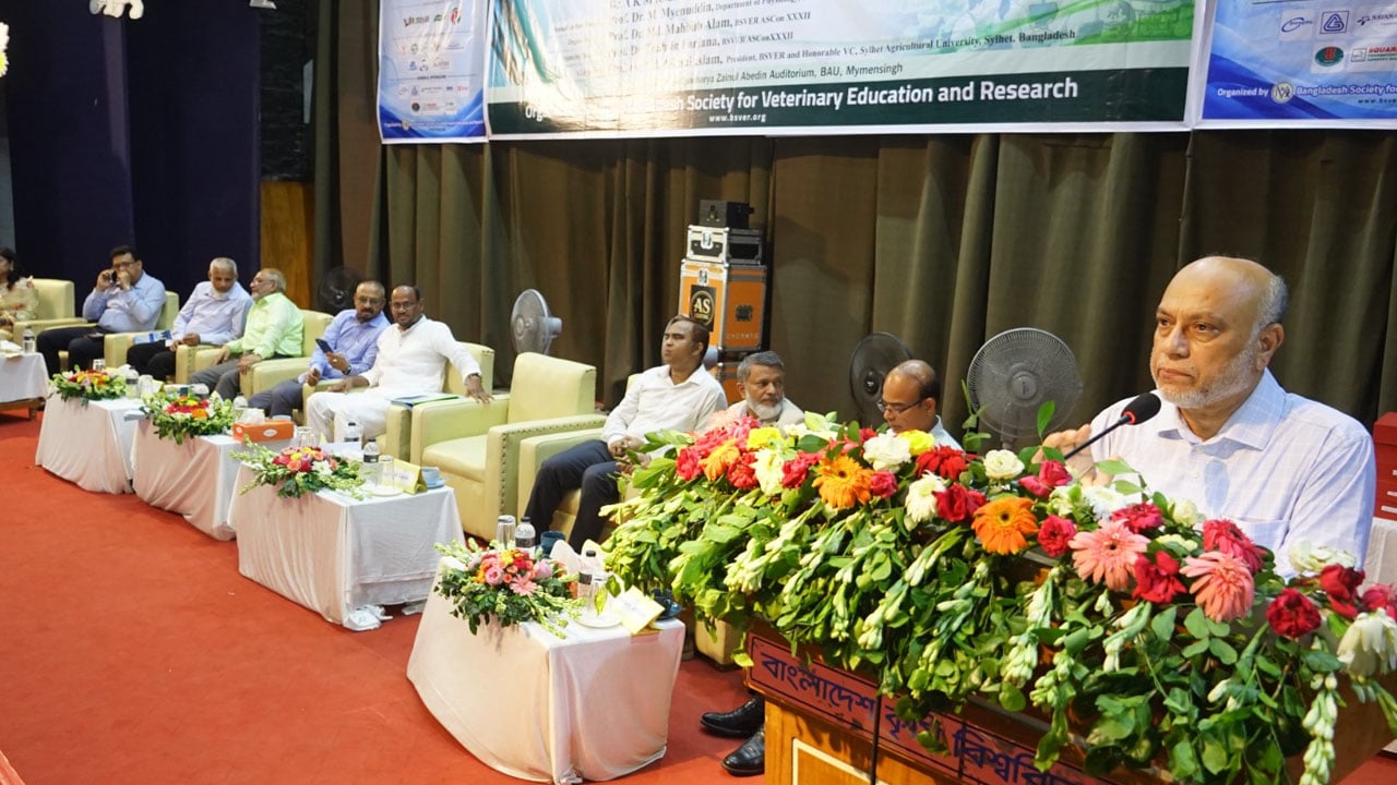 দেশি গরু-ছাগল-মুরগির উৎপাদনশীলতা বাড়াতে হবে: বাকৃবি উপাচার্য