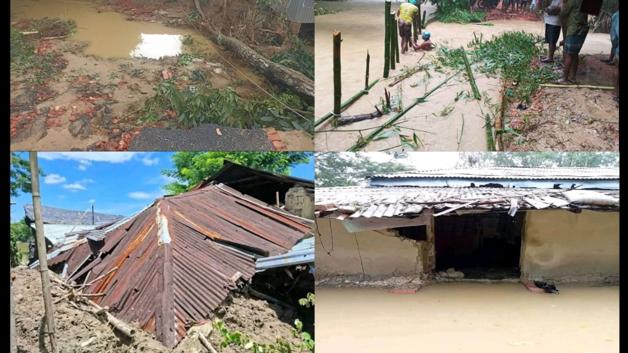বাঁশখালীতে বন্যায় ক্ষতিগ্রস্তদের ত্রাণ নয়, টেকসই পুনর্বাসনের দাবি
