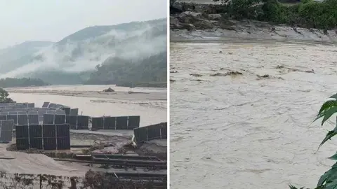 ভুটানে আকস্মিক বন্যায় ক্ষয়ক্ষতি, ভারতে সতর্কতা
