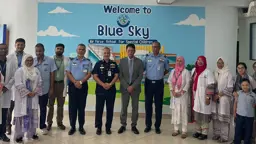 প্রধানমন্ত্রীর নির্দেশে ‘ব্লু স্কাই’ স্কুল পরিদর্শন শিক্ষামন্ত্রীর