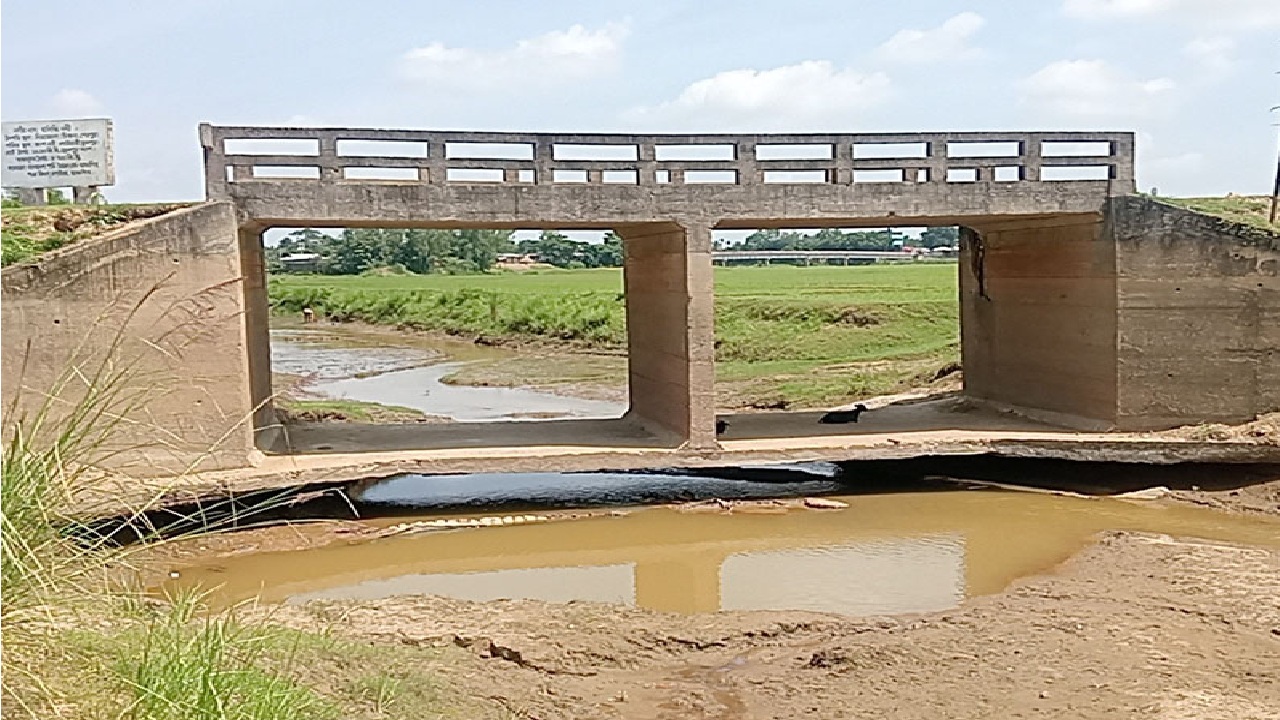 শূন্যে ঝুলছে সেতু