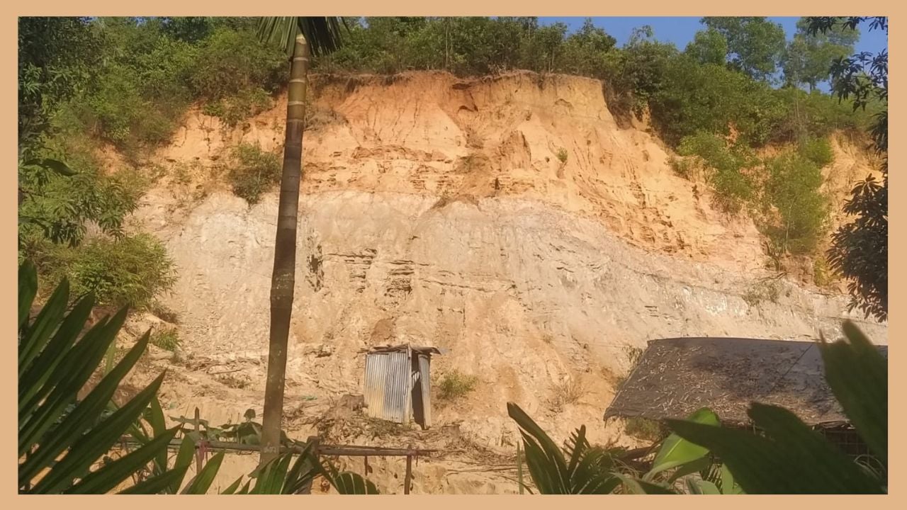 উখিয়ায় পাহাড় কাটার সময় প্রাণ গেল শ্রমিকের