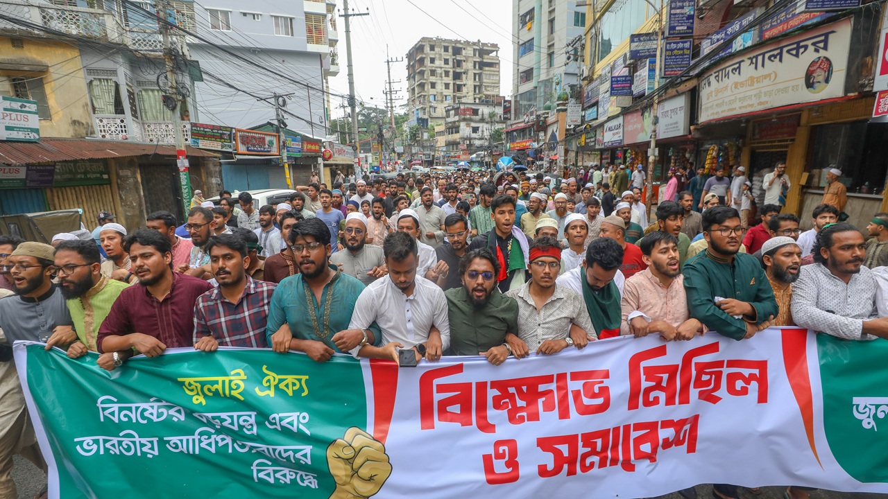 ভারতীয় আধিপত্যবাদকে ফিরিয়ে আনতে ঐক্য বিনষ্টের ষড়যন্ত্র চলছে