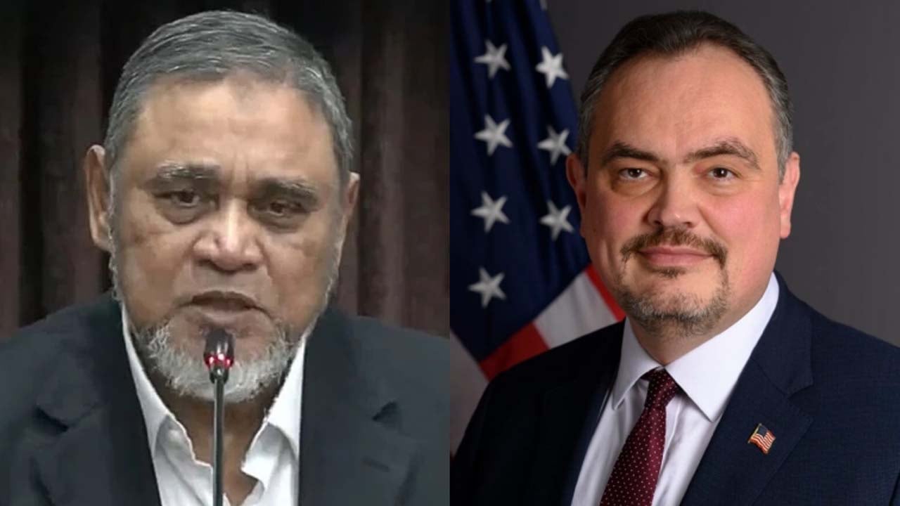 সিইসির সঙ্গে বৈঠকে মার্কিন রাষ্ট্রদূত ক্রিস্টেনসেন