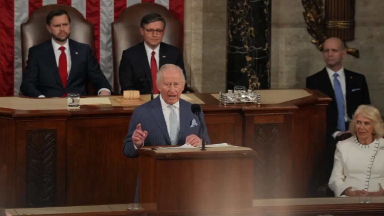 মার্কিন কংগ্রেস দাঁড়িয়ে যুক্তরাষ্ট্রকে যেসব সদুপদেশ দিলেন রাজা চার্লস