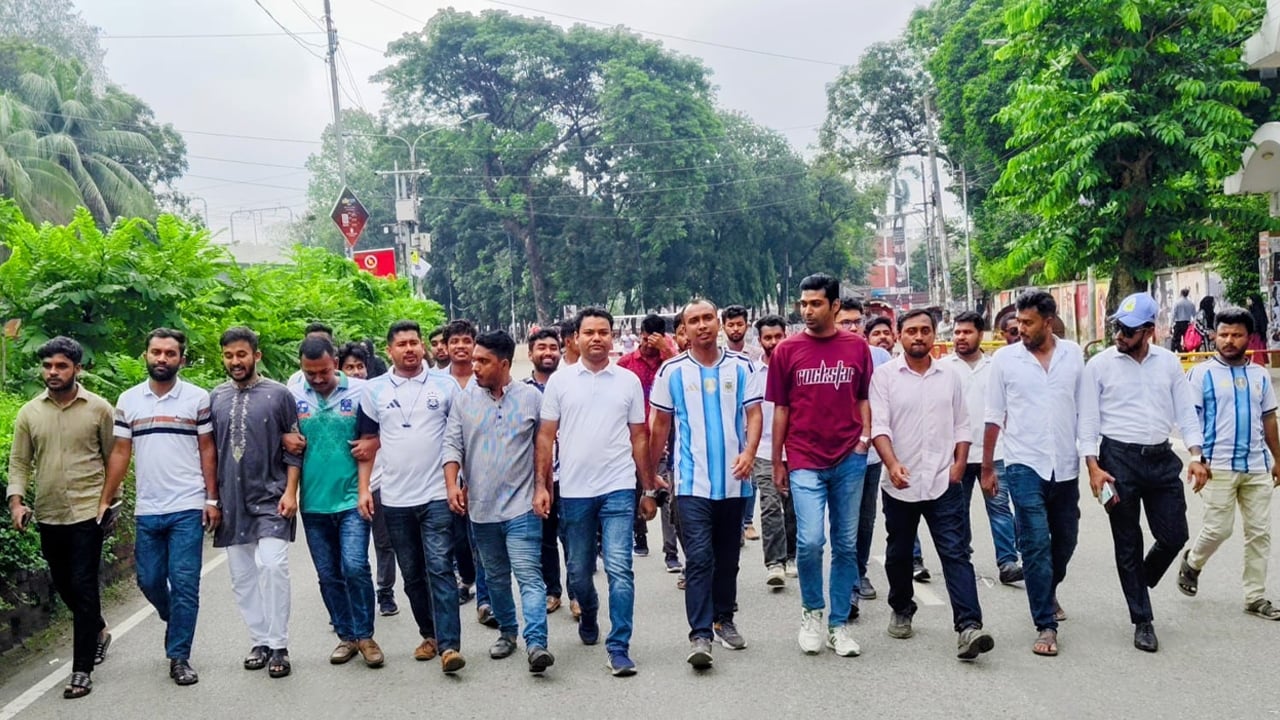 নি‌ষিদ্ধ আ.লীগের অপতৎপরতা রুখতে মাঠে থাকবে ছাত্রদল: জিসান