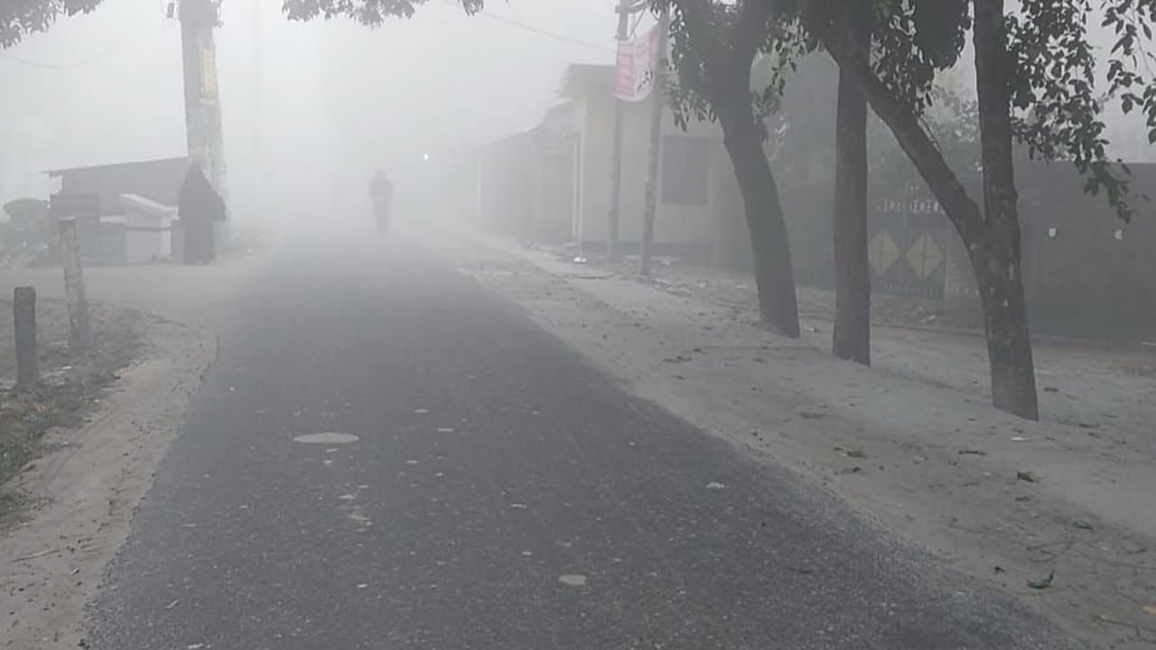 চুয়াডাঙ্গায় আবারও শৈত্যপ্রবাহ শুরু, তাপমাত্রা ৯.২ ডিগ্রি