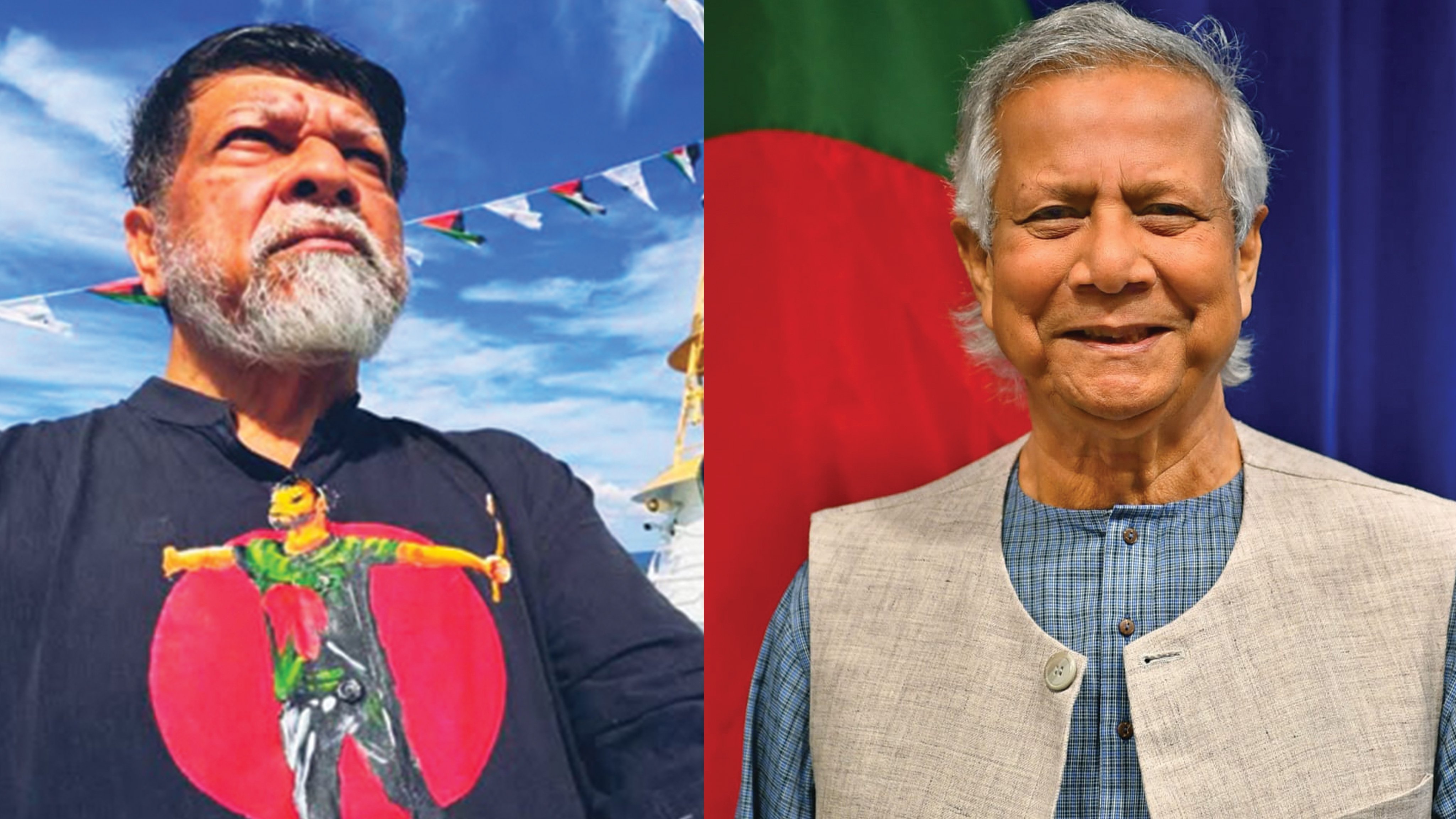 শহিদুল আলম ও গাজার পাশে আছি আমরা: প্রধান উপদেষ্টা