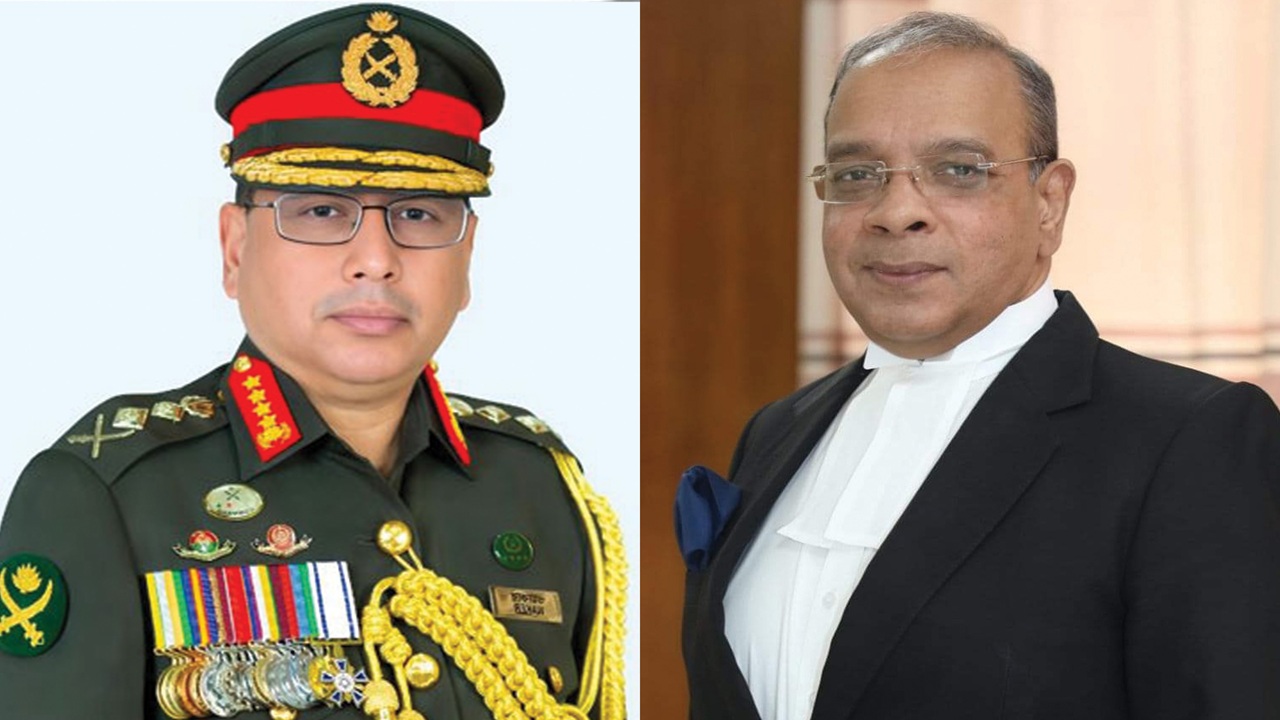 সেনাপ্রধান ও পিএসওর সাক্ষাৎ নিয়ে দিনভর আলোচনা