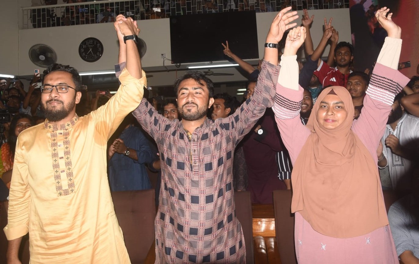 জাকসু নির্বাচনে বিজয়ীরা কে কত ভোট পেলেন