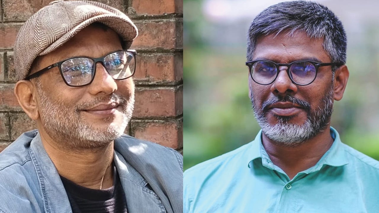 জাতীয়তাবাদী চারু ও কারুশিল্পী দলের নেতৃত্বে মনির উদ্দিন ও সঞ্জয় কুমার