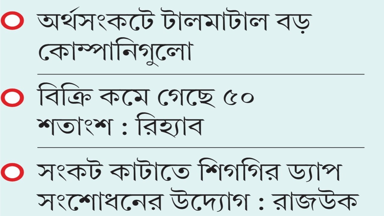 ক্রেতা-বিক্রেতা পলাতক আবাসন খাতে অস্থিরতা