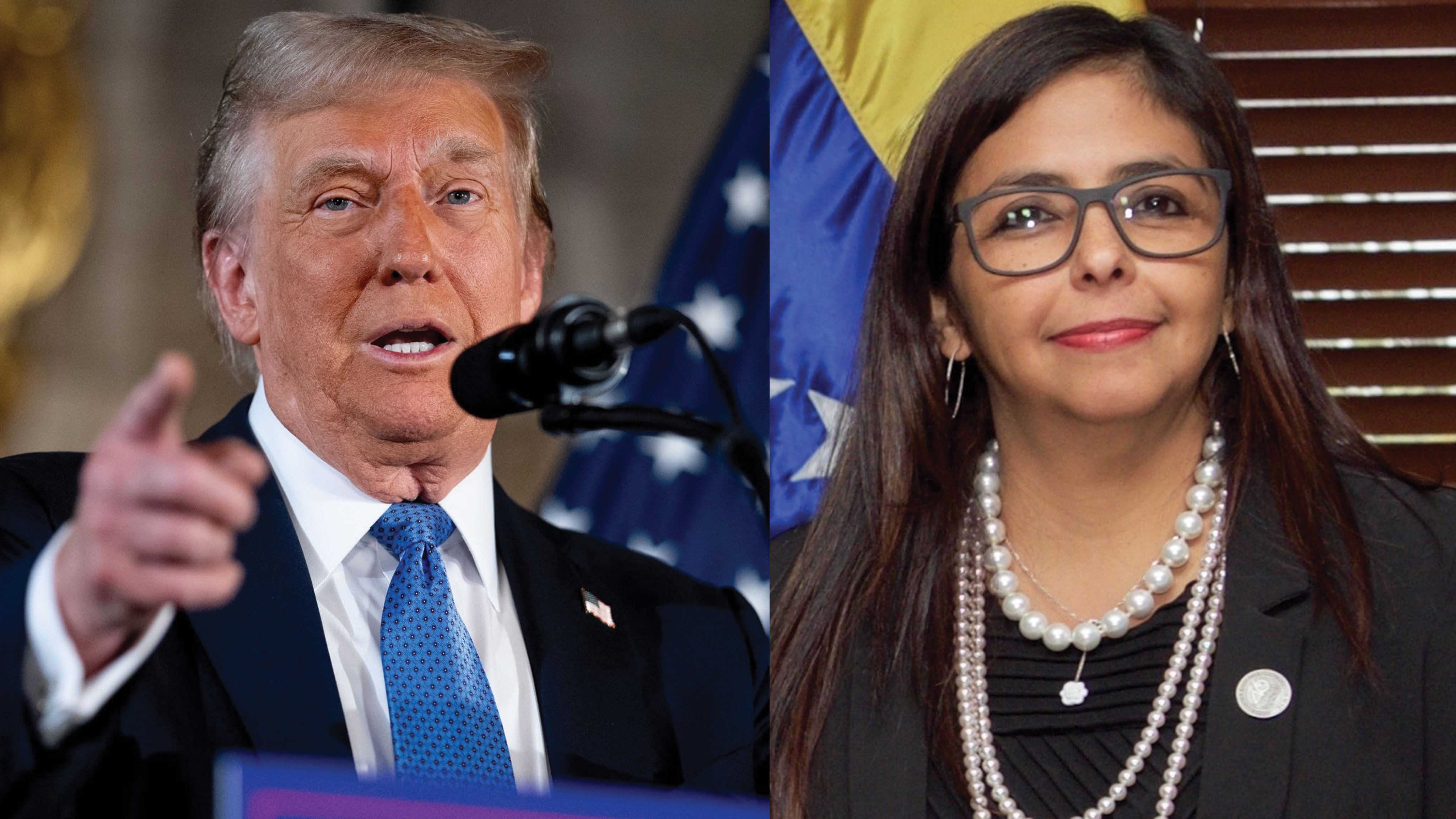 আমেরিকা যা চাইবে, তাই করতে রাজি ভেনেজুয়েলার ভাইস প্রেসিডেন্ট