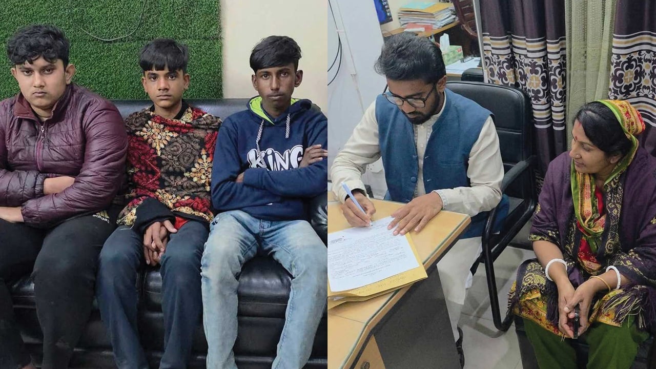 ধানের শীষের পোস্টার ছিঁড়ে ফেলা সেই কিশোরদের ছাড়িয়ে আনলেন রাশেদ