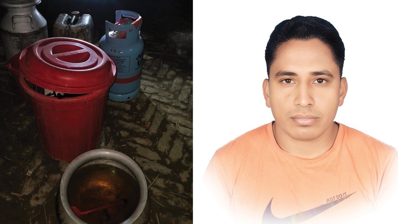 সয়াবিন তেল ডিটারজেন্ট দিয়ে দুধ বানান কৃষকদল নেতা