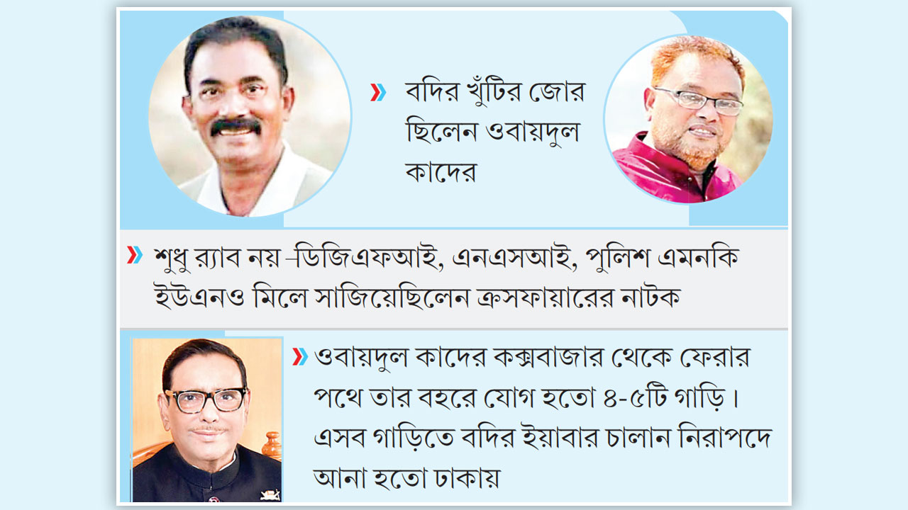 বদির সঙ্গে বিরোধে ক্রসফায়ারে খুন কাউন্সিলর একরাম