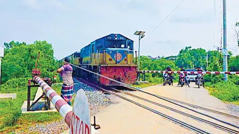 ৭৭ ঝুঁকিপূর্ণ লেভেল ক্রসিং দুই বছরে নিহত ৭৪