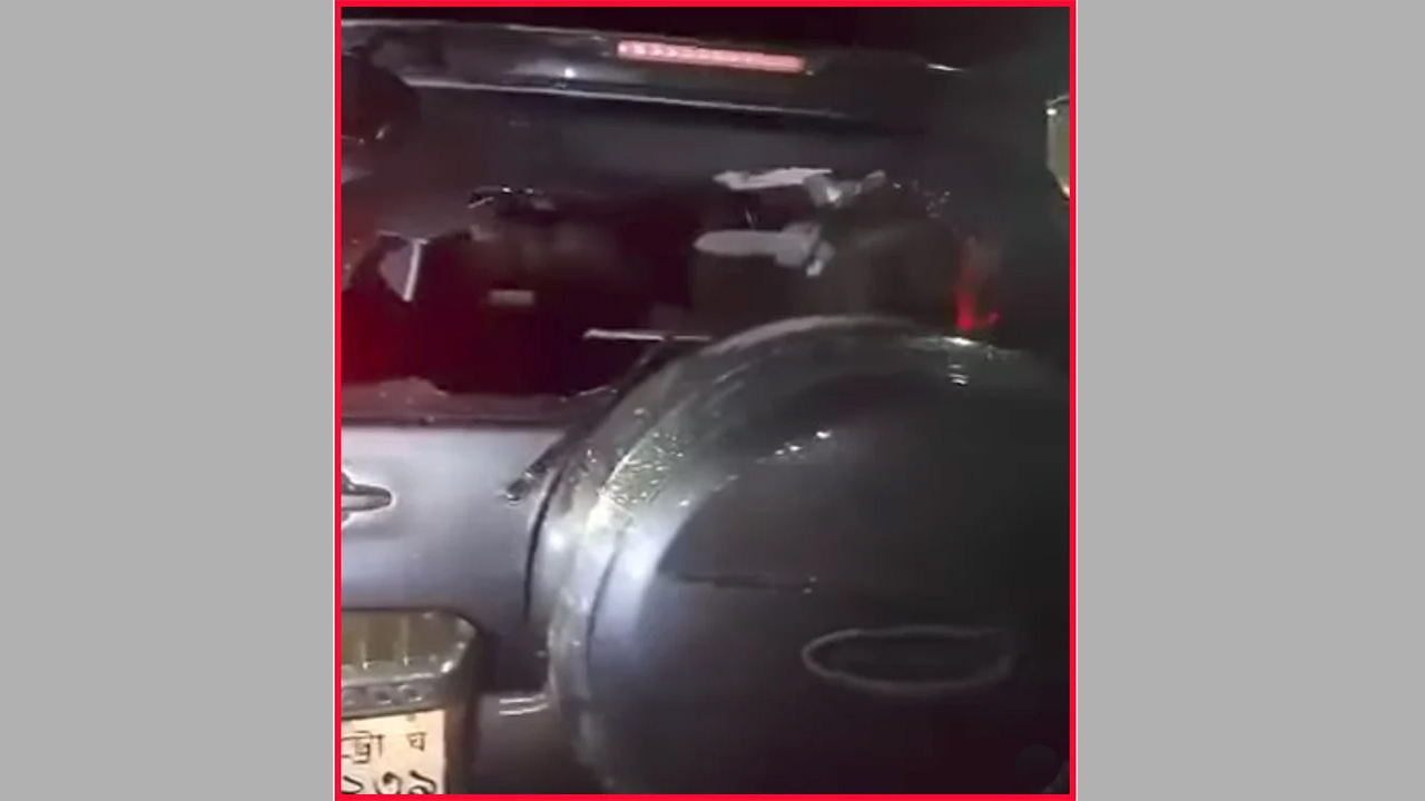 বিএনপির কেন্দ্রীয় নেতা মোবাশ্বের আলমের ওপর হামলা, গাড়ি ভাঙচুর