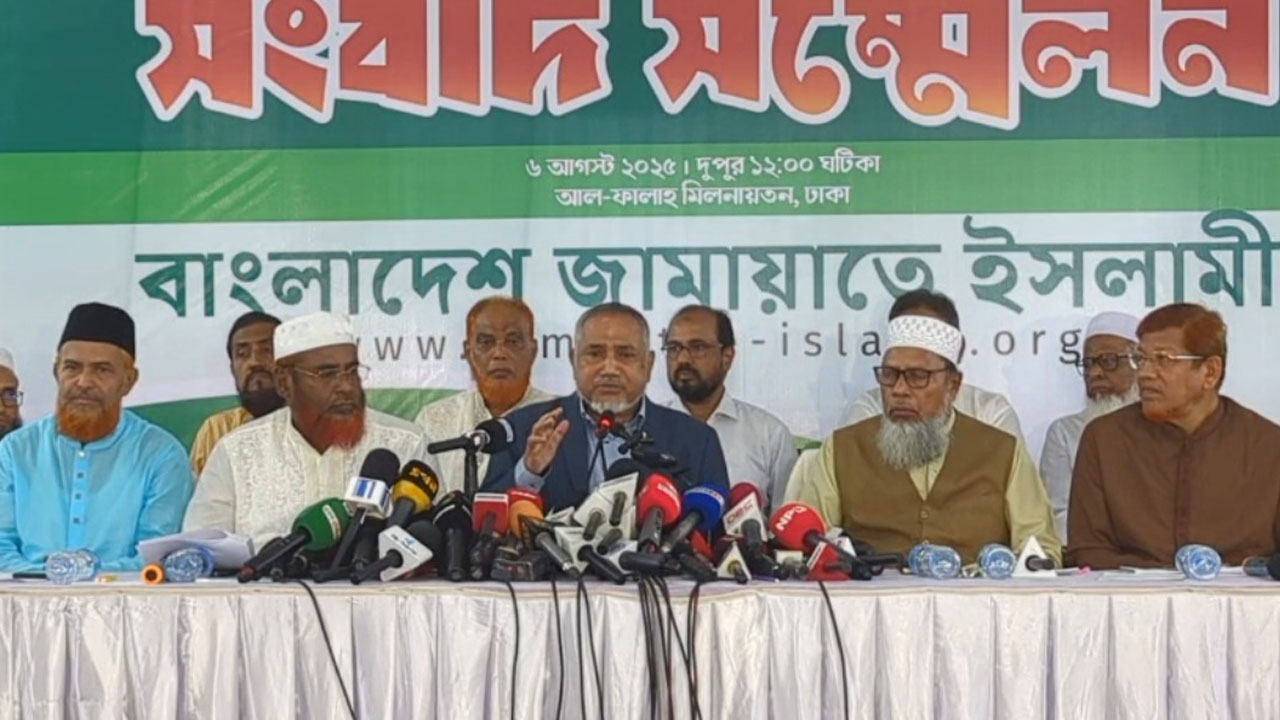 জনআকাঙ্ক্ষা অন্তর্ভুক্তসহ জুলাই ঘোষণাপত্রের আইনি ভিত্তি চায় জামায়াত