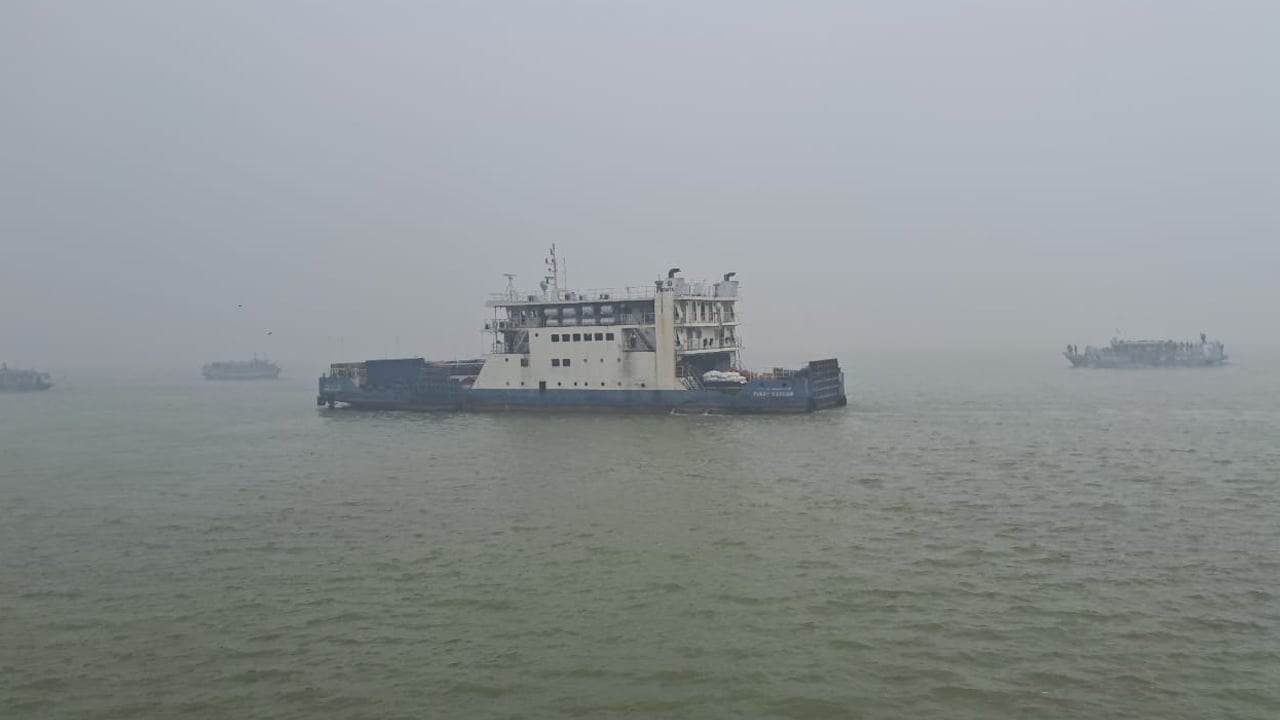 ১২ ঘণ্টা পর দৌলতদিয়া-পাটুরিয়া নৌ-রুটে ফেরি চলাচল শুরু
