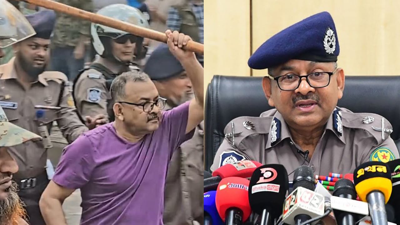 আন্দোলনকারীদের লাঠিপেটার বিষয়ে যা বললেন ডিএমপি কমিশনার