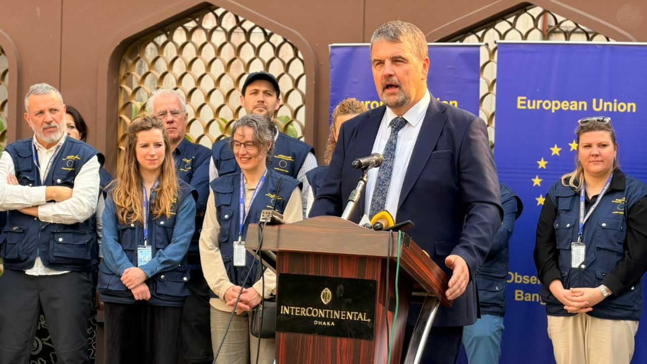 নির্বাচন গ্রহণযোগ্য হবে— প্রত্যাশা  ইইউ পর্যবেক্ষকপ্রধানের
