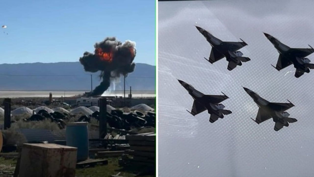 ক্যালিফোর্নিয়ায় মার্কিন যুদ্ধবিমান বিধ্বস্ত