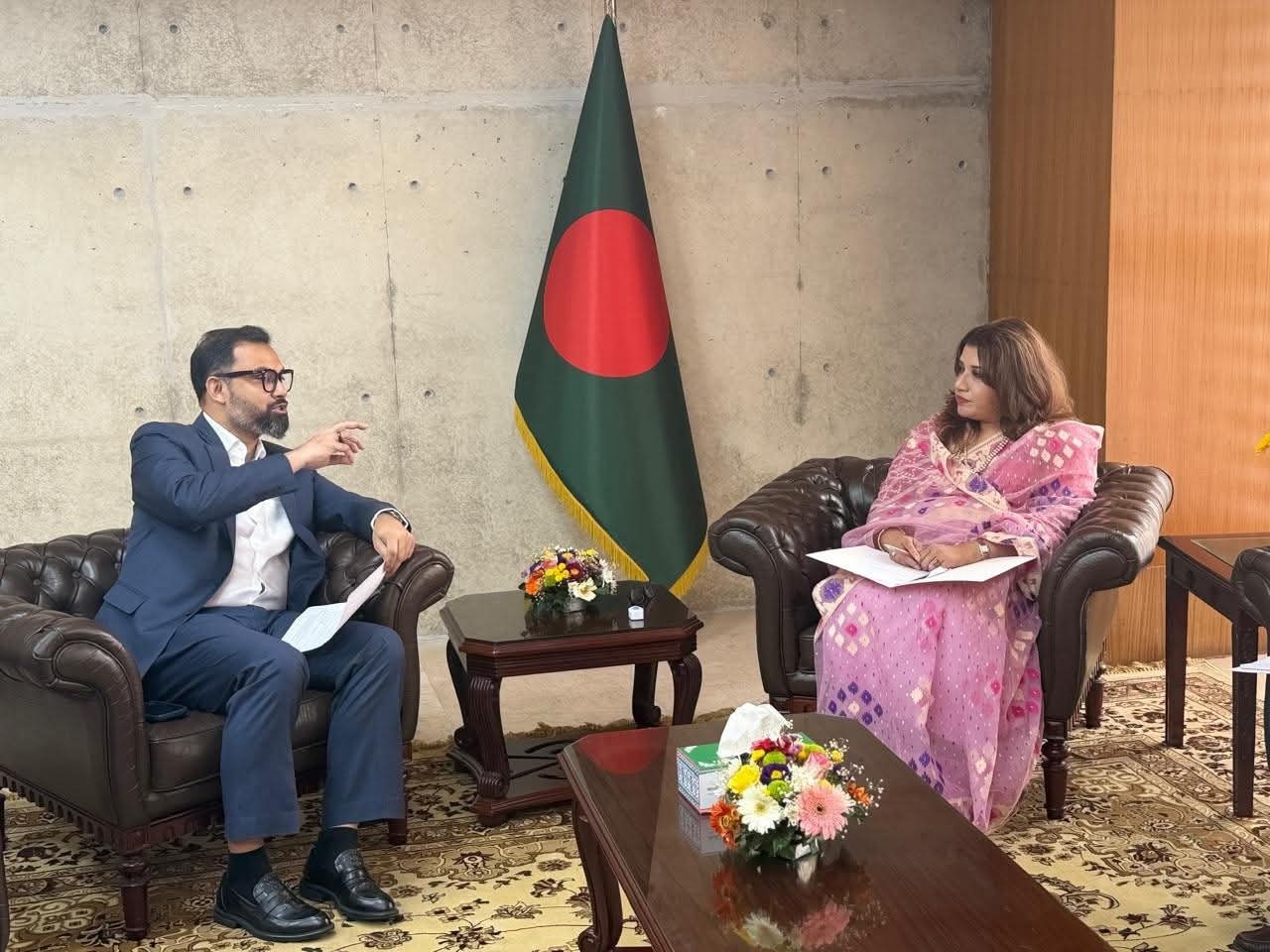 খেলাধুলায় দ্বিপাক্ষিক সম্পর্ক জোরদারে নজর ক্রীড়া প্রতিমন্ত্রীর