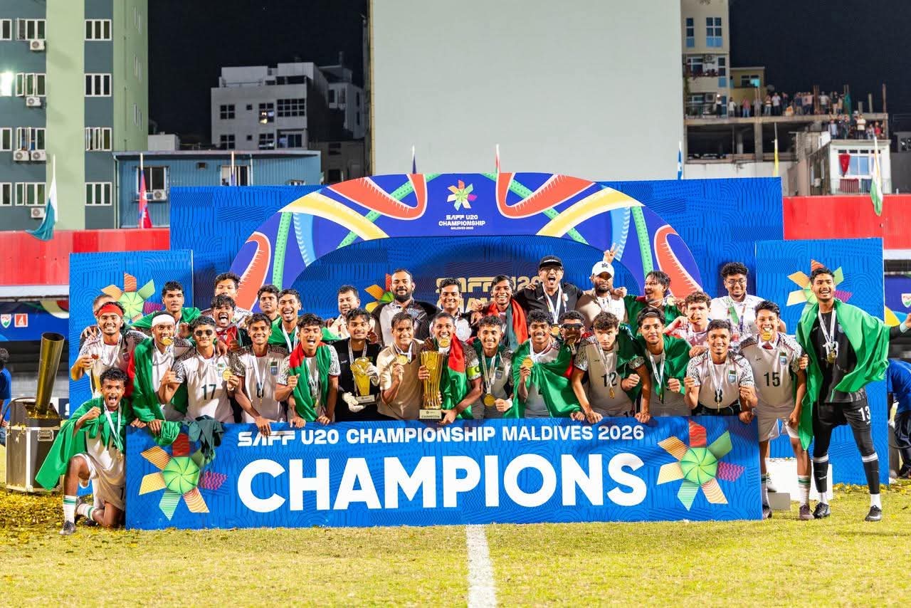 সাফ অনূর্ধ্ব-২০ চ্যাম্পিয়ন দলকে বরণে শোভাযাত্রা ও সংবর্ধনার আয়োজন