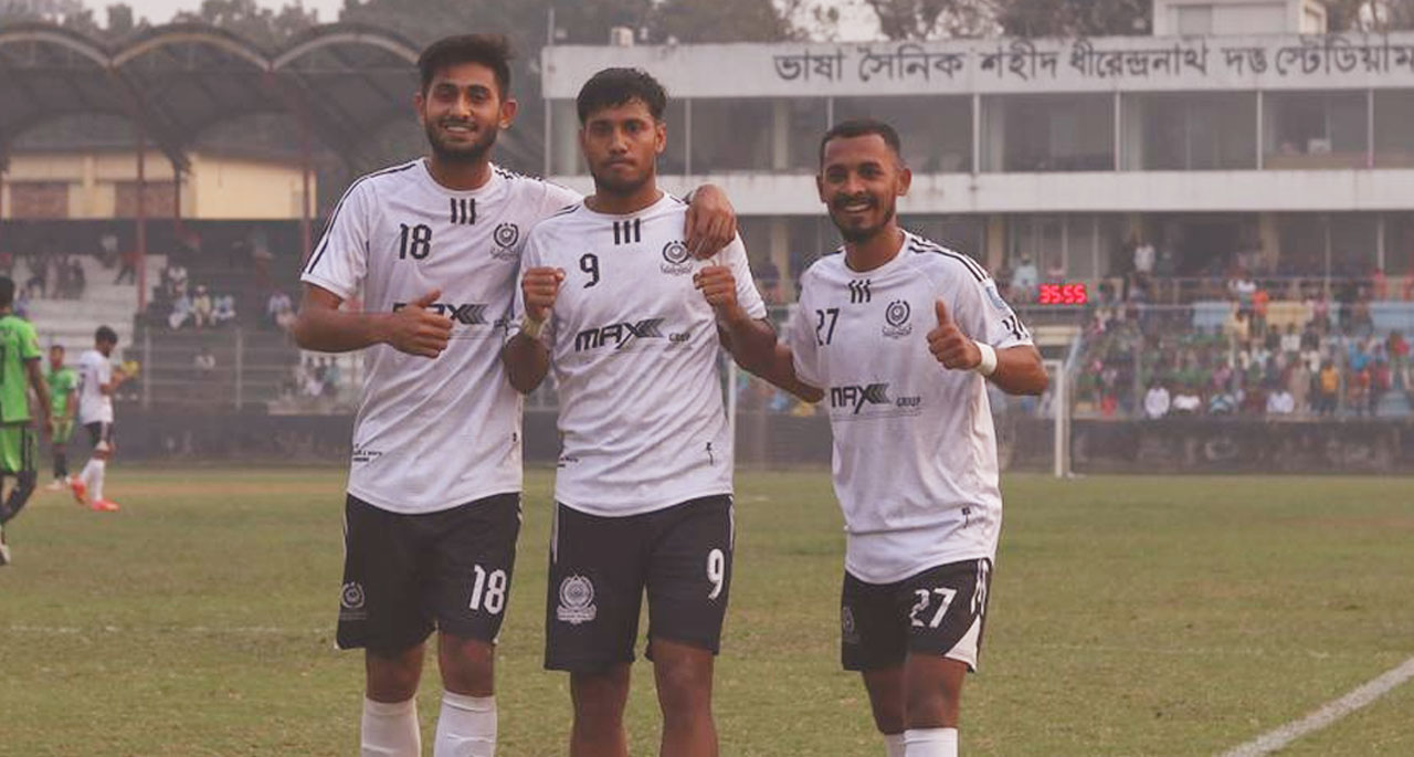 দ্বিতীয় পর্বেও মোহামেডানের দারুণ জয়ে শুরু