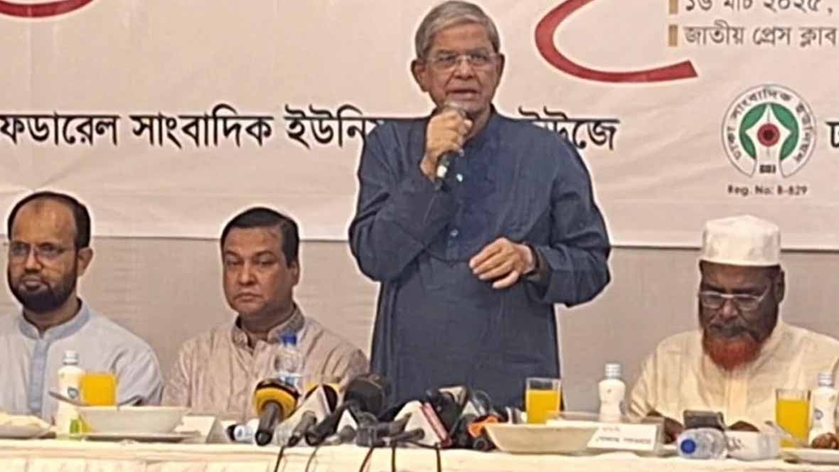 যত দ্রুত সম্ভব নির্বাচন দেয়া উচিত: মির্জা ফখরুল