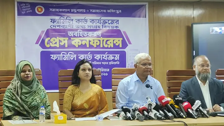 ডিসেম্বরের মধ্যে ৪ কোটি ৪৫ লাখ পরিবারের তথ্য সংগ্রহের লক্ষ্য: সমাজকল্যাণ মন্ত্রী