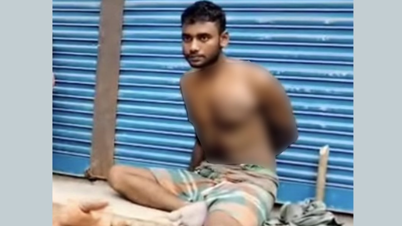 মাদকাসক্ত ছেলেকে পুলিশে দিলেন পিতা