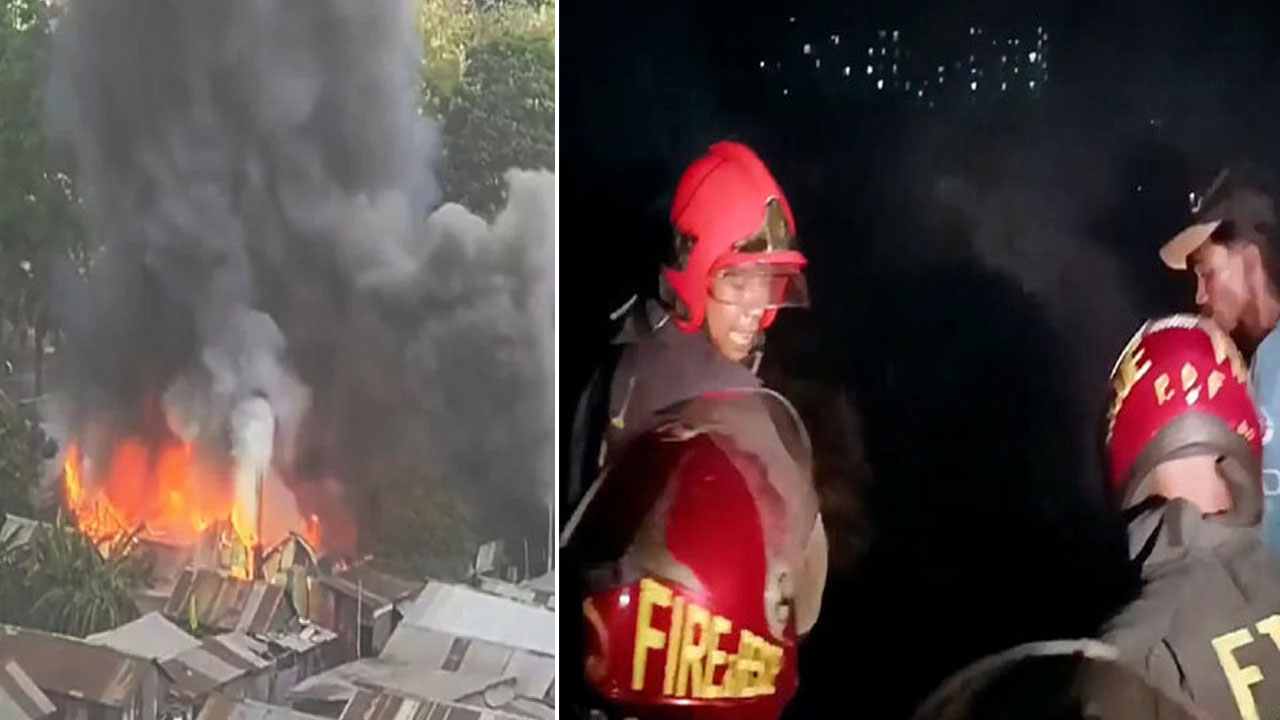 দুই ঘণ্টা পর মিরপুরের শ্যামল পল্লী বস্তির আগুন নিয়ন্ত্রণে