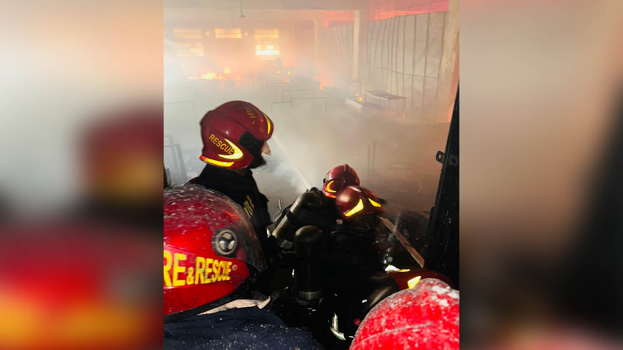 Fire hazaribagh
