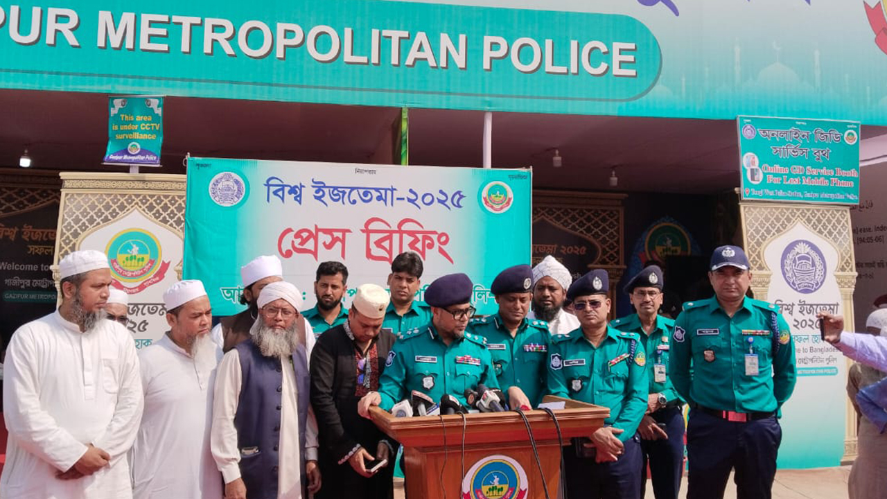 ইজতেমায় কোনো ‘ডেভিল’ ঢুকতে দেয়া হবে না: জিএমপি কমিশনার